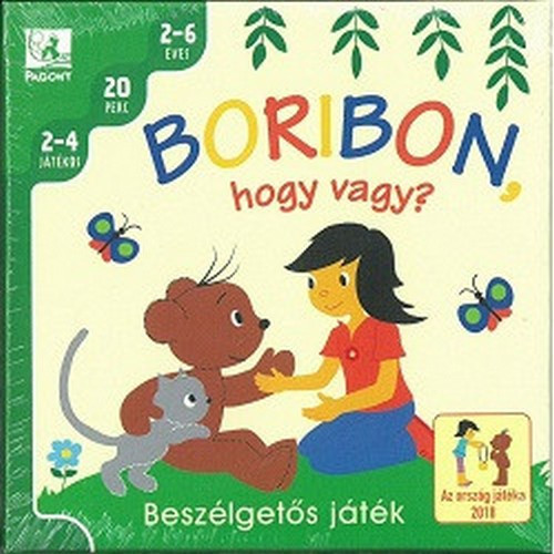 Boribon, hogy vagy? - beszélgetős játék /3 játék az 1-ben