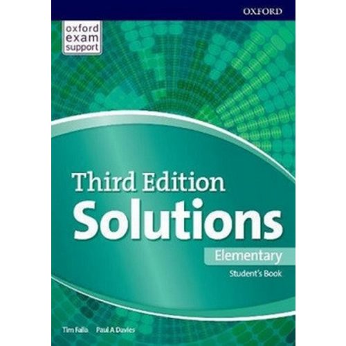 Solutions 3Rd Ed. Elementary Student's Book+Online (Tankönyv)