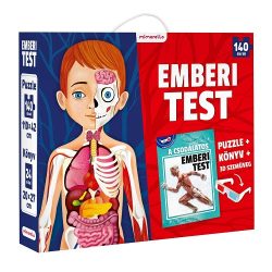 Emberi test - Puzzle + Könyv + 3D szemüveg