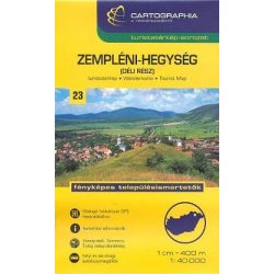   Zempléni-hegység (déli rész) - Turistatérkép-sorozat 23.
