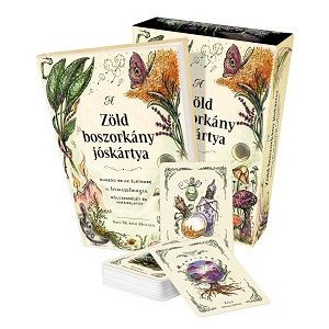 A zöld boszorkány jóskártya (könyv és kártya) - Engedd be az életedbe a természet mágia bölcsességét és varázslatát