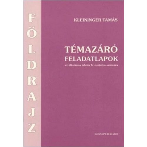 Földrajz feladatlapok 6.