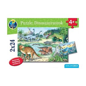 Puzzle: Dinoszauruszok