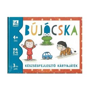 Bújócska /Készségfejlesztő kártyajáték - 3 játék az 1-ben!