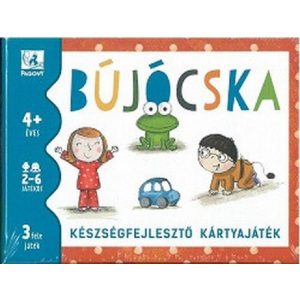 Bújócska /Készségfejlesztő kártyajáték - 3 játék az 1-ben!