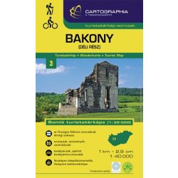 Bakony (déli rész) - Turistatérkép-sorozat 3.