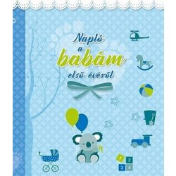 Napló a babám első évéről (kék)
