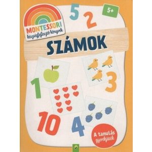 Montessori készségfejlesztő könyvek: Számok - A tanulás gyerekjáték