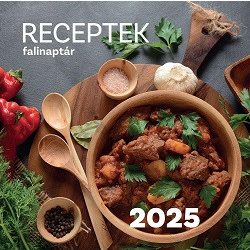 Receptek falinaptár 2025