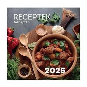 Receptek falinaptár 2025