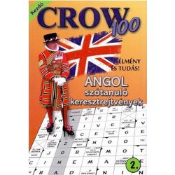   Crow 100 2. - Angol szótanuló keresztrejtvények - Kezdő - szószedettel