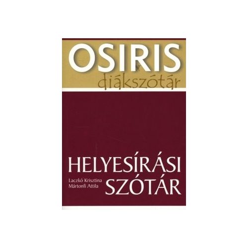 Helyesírási szótár - Osiris diákszótár sorozat