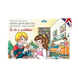 Képes szókártyák gyerekeknek - angol nyelvből - Én és a családom