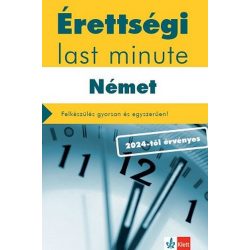   Érettségi Last minute: Német - 75 legfontosabb téma vázlatos összefoglalása a középszintű szóbeli érettségihez