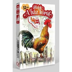4 az 1-ben Állatok a ház körül - Kártya