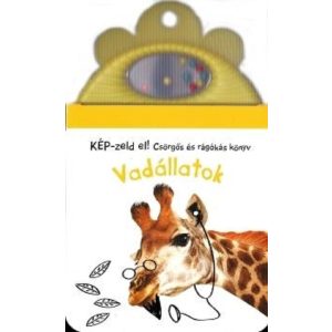 KÉP-zeld el - Vadállatok / Csörgős ás rágókás könyv