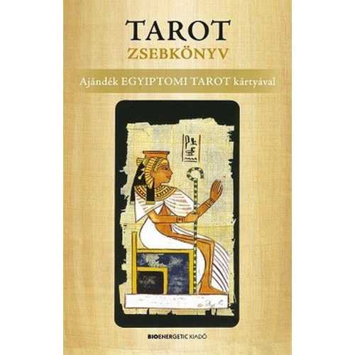 Tarot zsebkönyv - Ajándék egyiptomi tarot kártyával