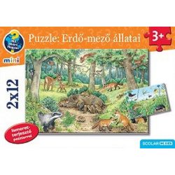 Puzzle: Erdő-mező állatai