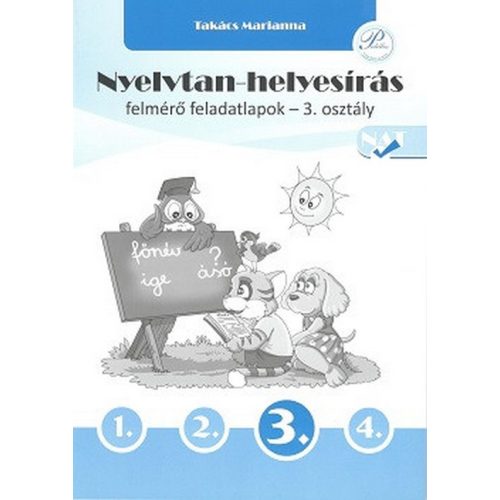 Nyelvtan-helyesírás felmérő feladatlapok 3. osztály
