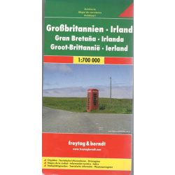 Nagy-Britannia térkép, Írország térkép 1:700 000