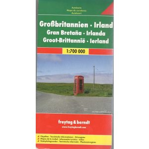 Nagy-Britannia térkép, Írország térkép 1:700 000