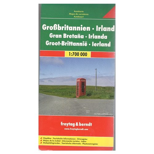 Nagy-Britannia térkép, Írország térkép 1:700 000