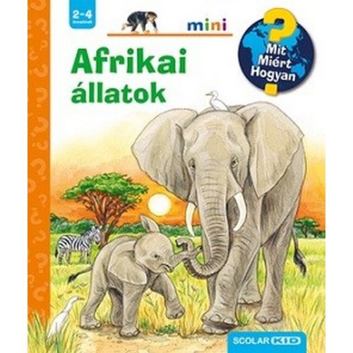 Afrikai állatok - Scolar mini 44.