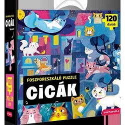 Cicák - Foszforeszkáló puzzle