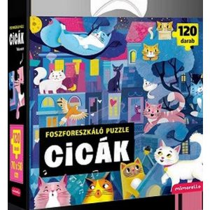 Cicák - Foszforeszkáló puzzle
