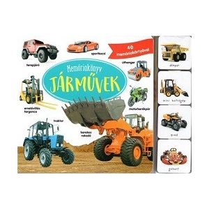 Memóriakönyv: Járművek - 40 memóriakártyával