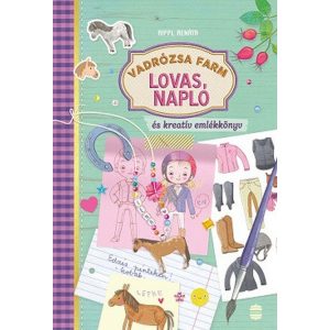 Lovas napló és kreatív emlékkönyv - Vadrózsa farm