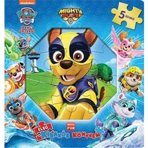 Mancs Őrjárat - Mighty pups: Első kirakós könyvem - 5 kirakóval