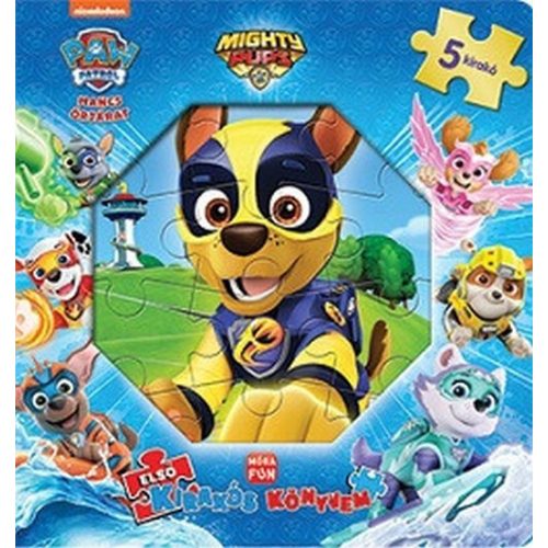 Mancs Őrjárat - Mighty pups: Első kirakós könyvem - 5 kirakóval