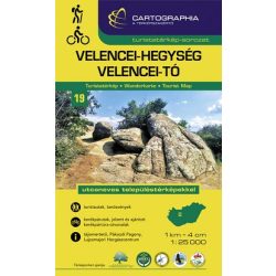   Velencei-hegység, Velencei-tó - Turistatérkép-sorozat 19. - (2021)