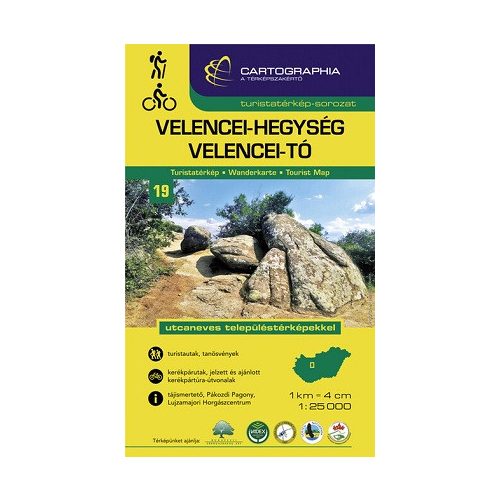 Velencei-hegység, Velencei-tó - Turistatérkép-sorozat 19. - (2021)