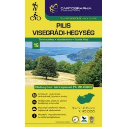   Pilis és Visegrádi-hegység - Turistatérkép-sorozat 16. (2021)
