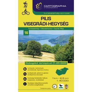 Pilis és Visegrádi-hegység - Turistatérkép-sorozat 16. (2021)