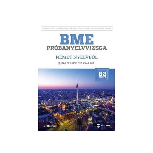 BME próbanyelvvizsga német nyelvből - 8 középfokú feladatsor - B2 szint +CD