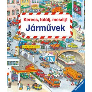 Járművek - Keress, találj, mesélj!