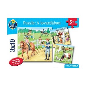 Puzzle: A lovardában