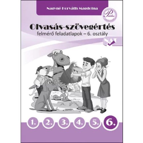 Olvasás-szövegértés felmérő feladatlapok 6. osztály PD-518