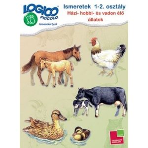 LOGICO Piccolo 3461 - Ismeretek 1-2. osztály: Házi-, hobbi- és vadon élő állatok