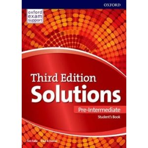 Solutions 3Rd Ed. Pre-Intermediate Student's Book+Online